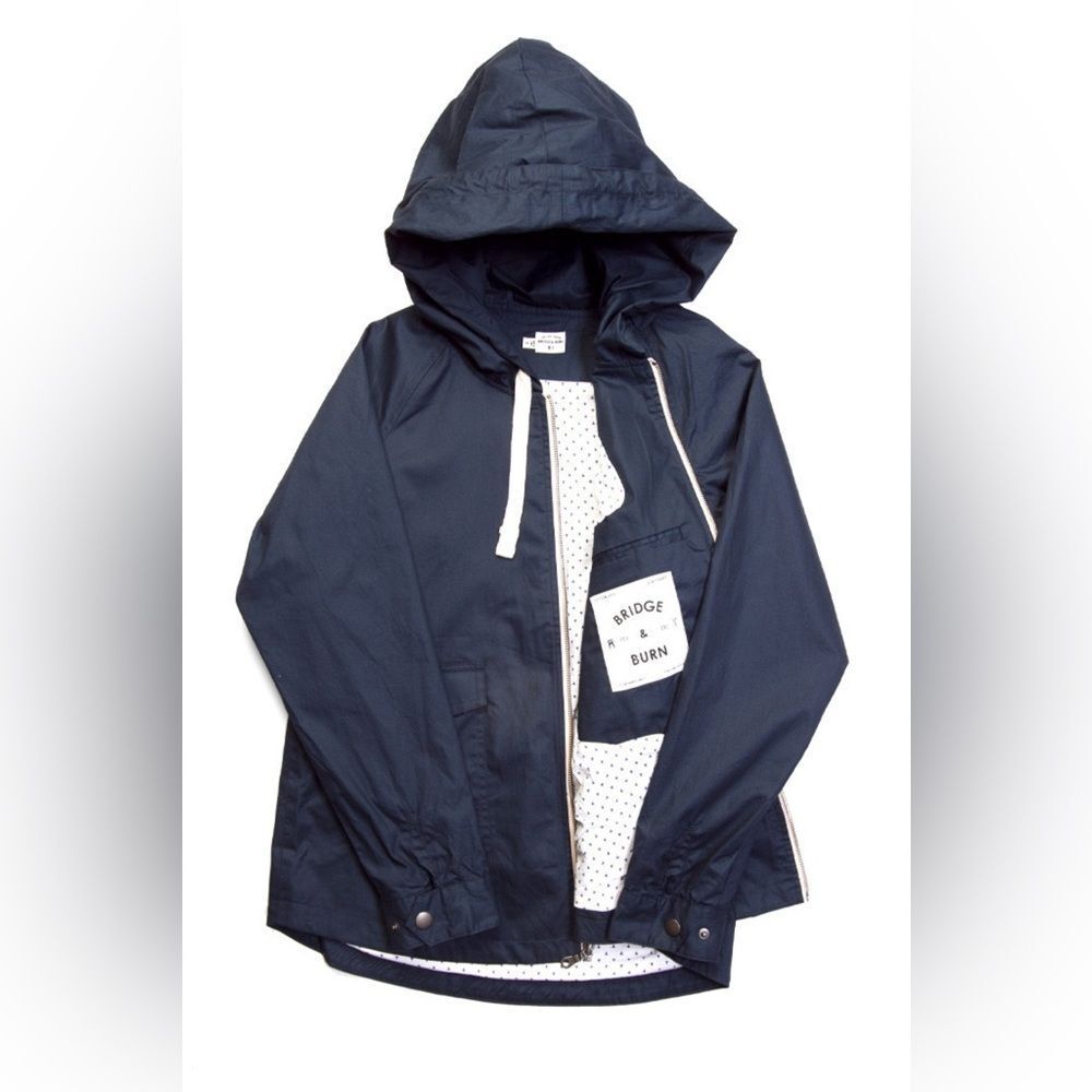Bridge & Burn Macleay Jacket in Navy - Picture 9 of 10